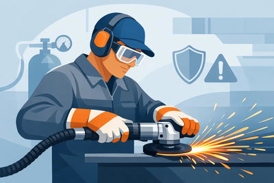 How to Use a Pneumatic Angle Grinder Safely