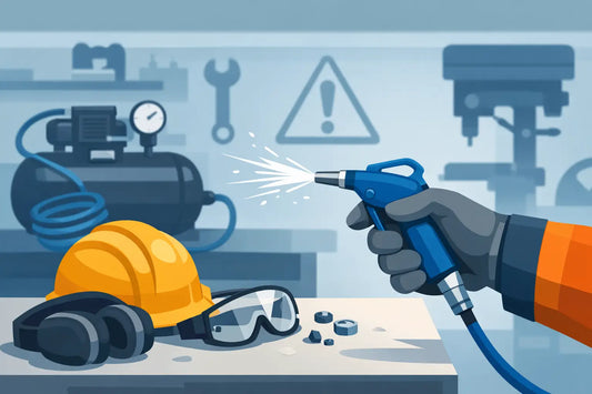 Compressed Air Blow Gun Safety for Real Shops