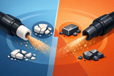 Ceramic vs Tungsten Blast Nozzle - Which Lasts?