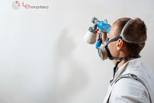 Using a Spray Gun to Paint Walls