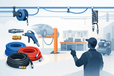 Choosing Air Hose for Shop Layout