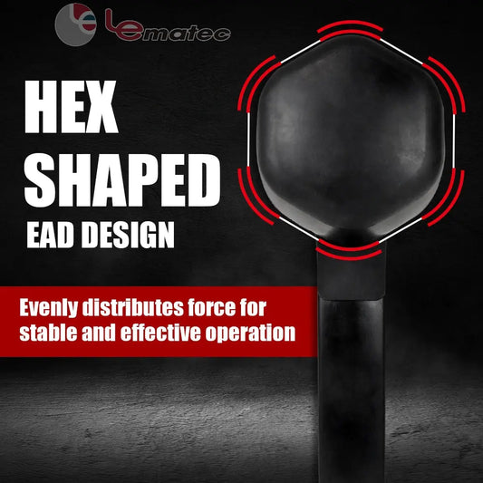 LE-1190 Special Mallet – Durable Non-Marring Striking Tool with a hex shaped head design for stable operation.