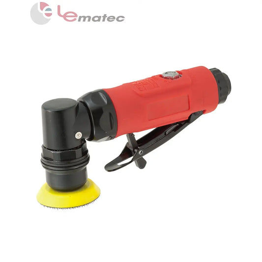 LE-AG31 Air Spot Repair Sander – Lightweight Smooth Finish on display with a compact design and attachment.