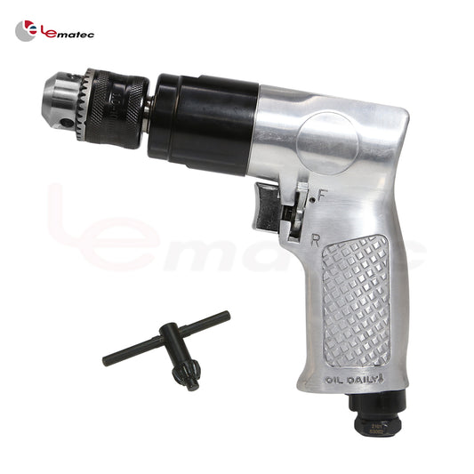 LE-D130 3/8" Reversible Air Drill – Lightweight Power Drilling