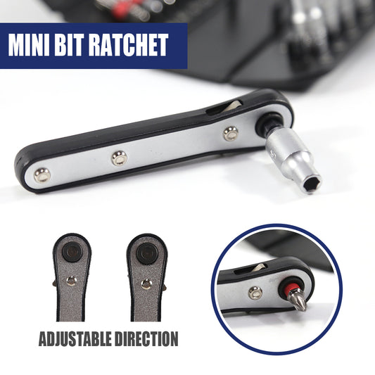 LE-RF232 23PCS 1/4" Drive Mini Socket Set – Compact Handy Kit