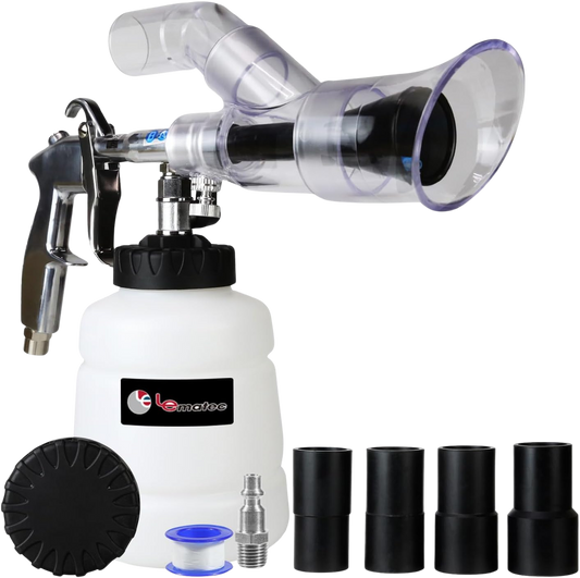 Professional Auto Detailing Kit - 3000 RPM with High Pressure Gun & Extractor
