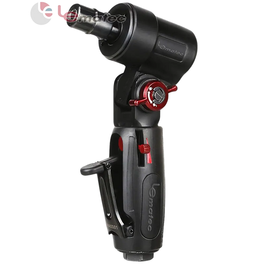 Professional Flexible Air Die Grinder - 20,000 RPM with 1/4" Collet (LE-G2543R) side view showing the design and features.