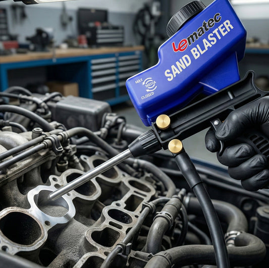 High-Quality Steel and Aluminum Sandblasting Nozzle - 16.5cm professional attachment for durable and corrosion-resistant abrasive blasting