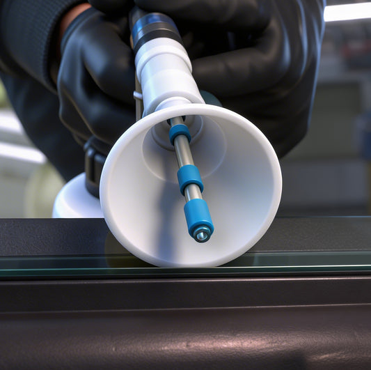 LE-Wt-0100NI Tornado Air Gun - High Velocity Air Pulse Design for effective dust removal and precision maintenance in automotive interiors.