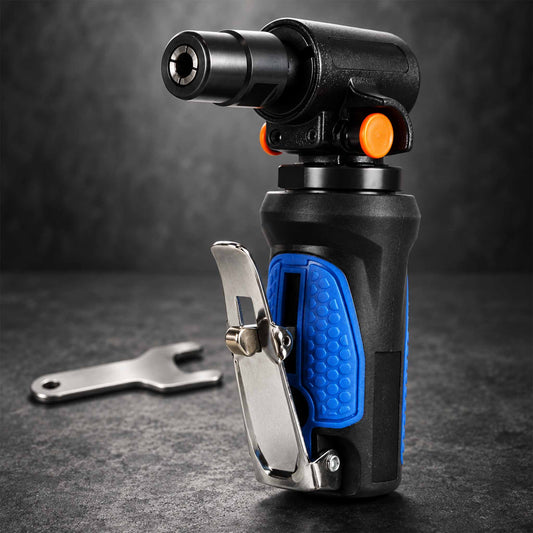LE LEMATEC LE-G1343L 90 degree air angle diegrinder with spanner wrench