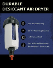 Air Compressor Filter Dryer, Compressed Air Desiccant Dryer (ZN312-D-2 Teflon)