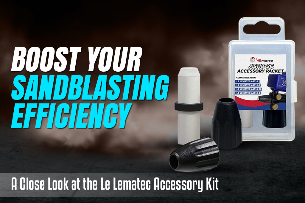 Boost Your Sandblasting Efficiency: A Close Look at the Le Lematec Accessory Kit