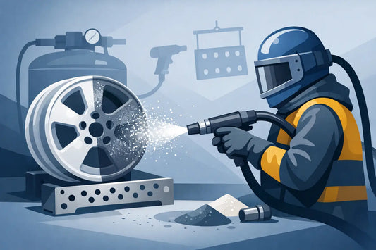 Media Blasting for Powder Coat Removal