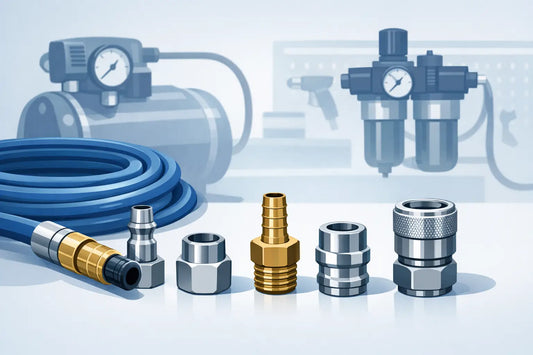 Best Air Hose Fittings for Shop Air Systems
