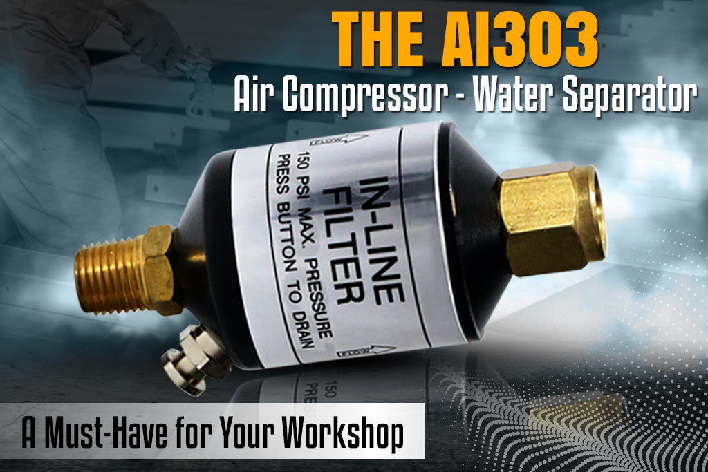 The AI303 Air Compressor Water Separator: A Must-Have for Your Workshop