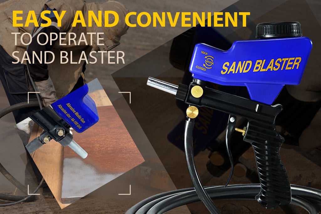 Conventional Sandblasters Vs. Portable Sandblasters