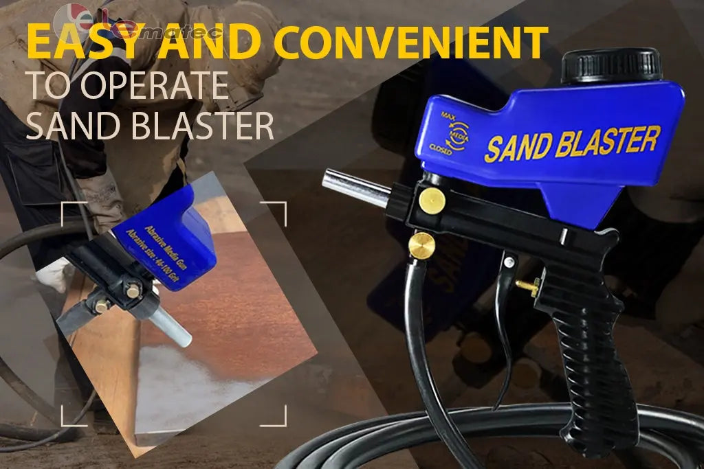 Conventional Sandblasters Vs. Portable Sandblasters Pro Air Tools