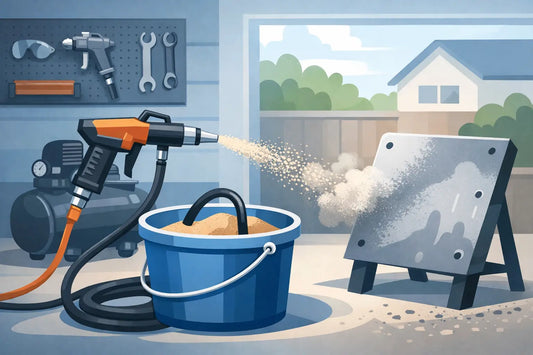 How to Setup a Siphon Sandblaster at Home