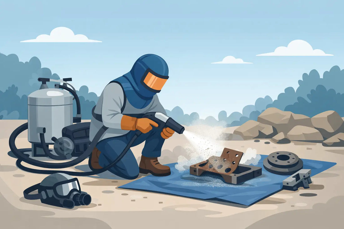Can I Sandblast Without a Cabinet? Yes, With Care