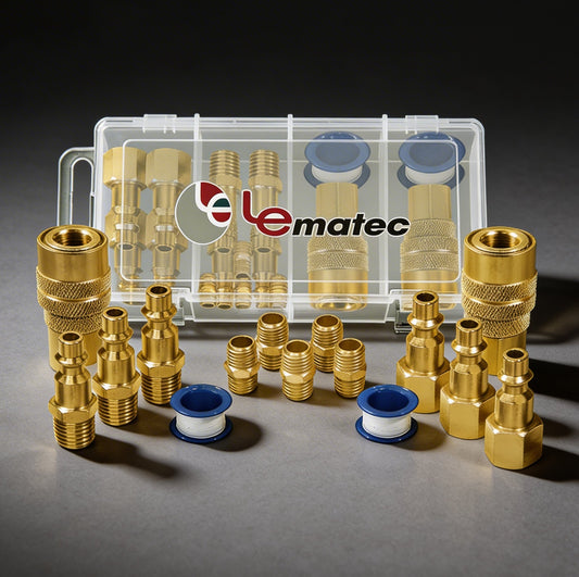 Air Compressor Fitting Types and Sizes: A Plain-English Guide