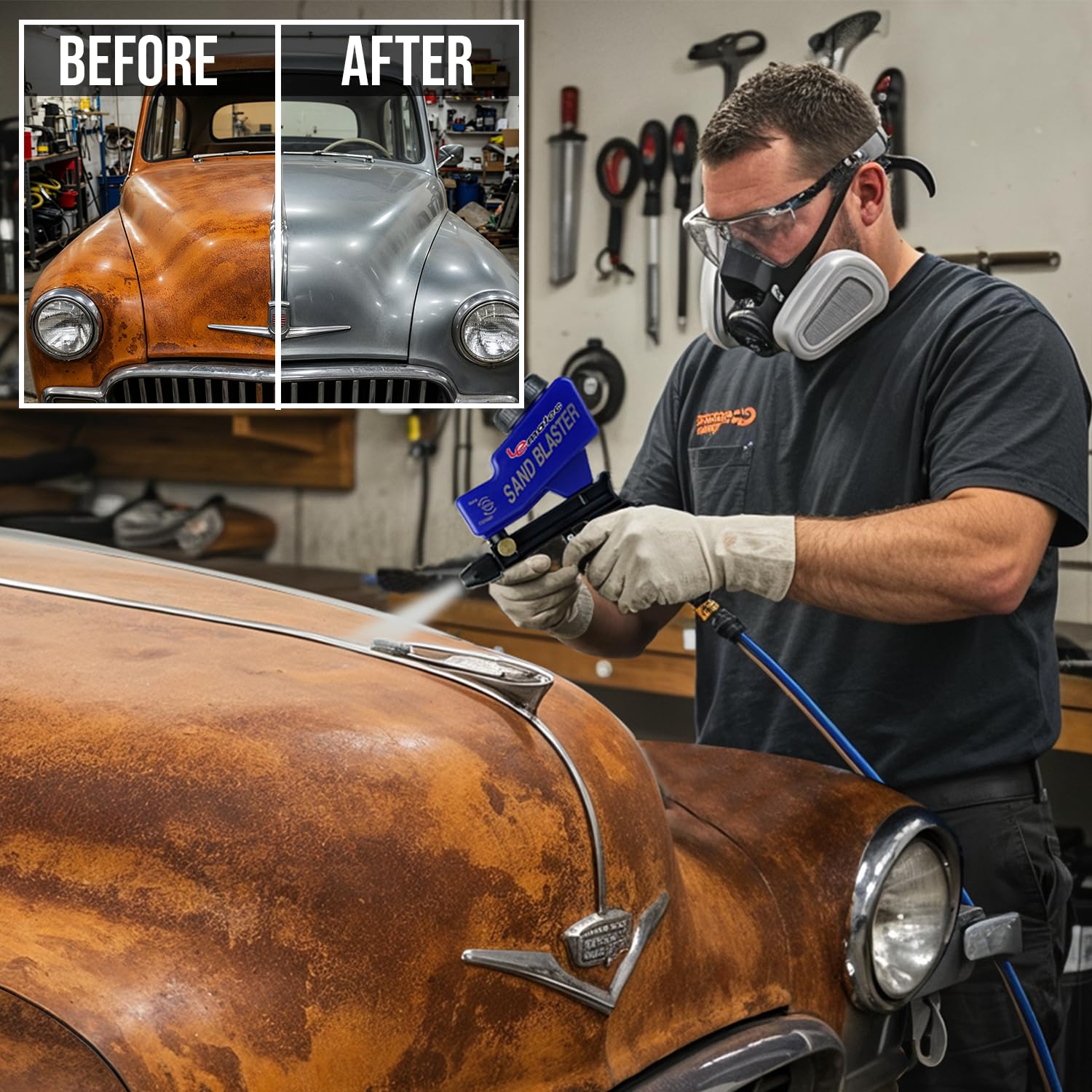 Technical Sodium Bicarbonate Media for Automotive Restoration and Engine Cleaning