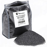 Professional Silicon Carbide Sandblasting Media - 60 Grit Heavy-Duty Abrasive (LEI-16-1)