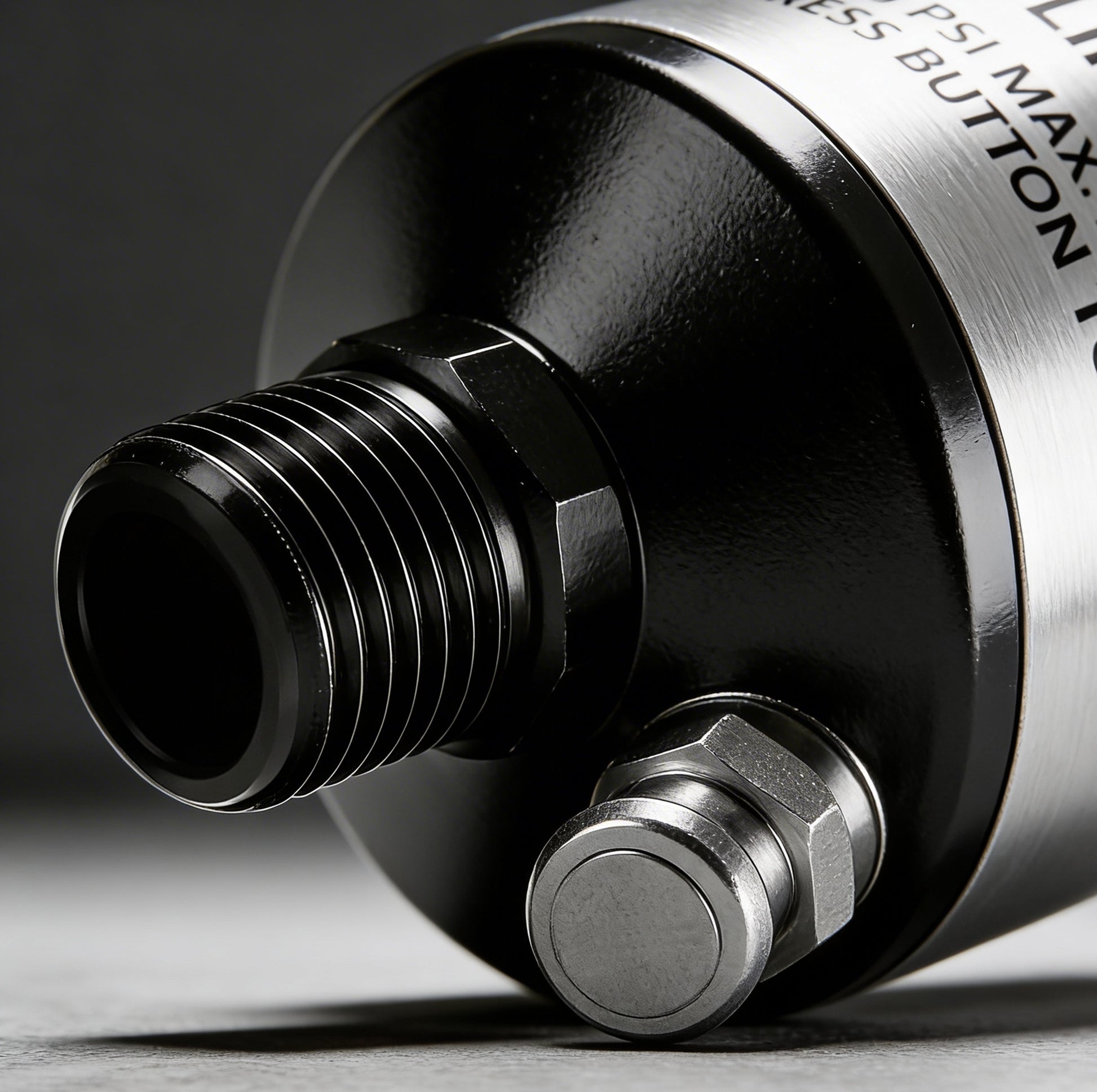 1/4" NPT Air Compressor Water Separator - 150 PSI Professional Filter System (AI303-C1) with inline filter and moisture removal.