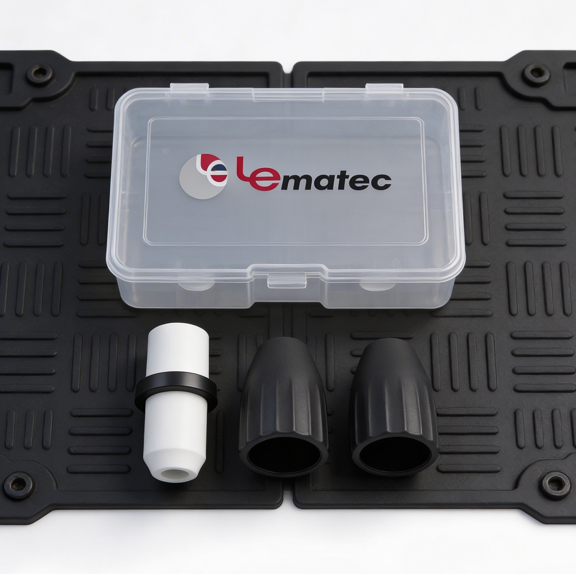 LE LEMATEC AS118-2C Professional Sandblaster Gun Accessory Kit with Ceramic Tip - Heavy-Duty Replacement Parts Set