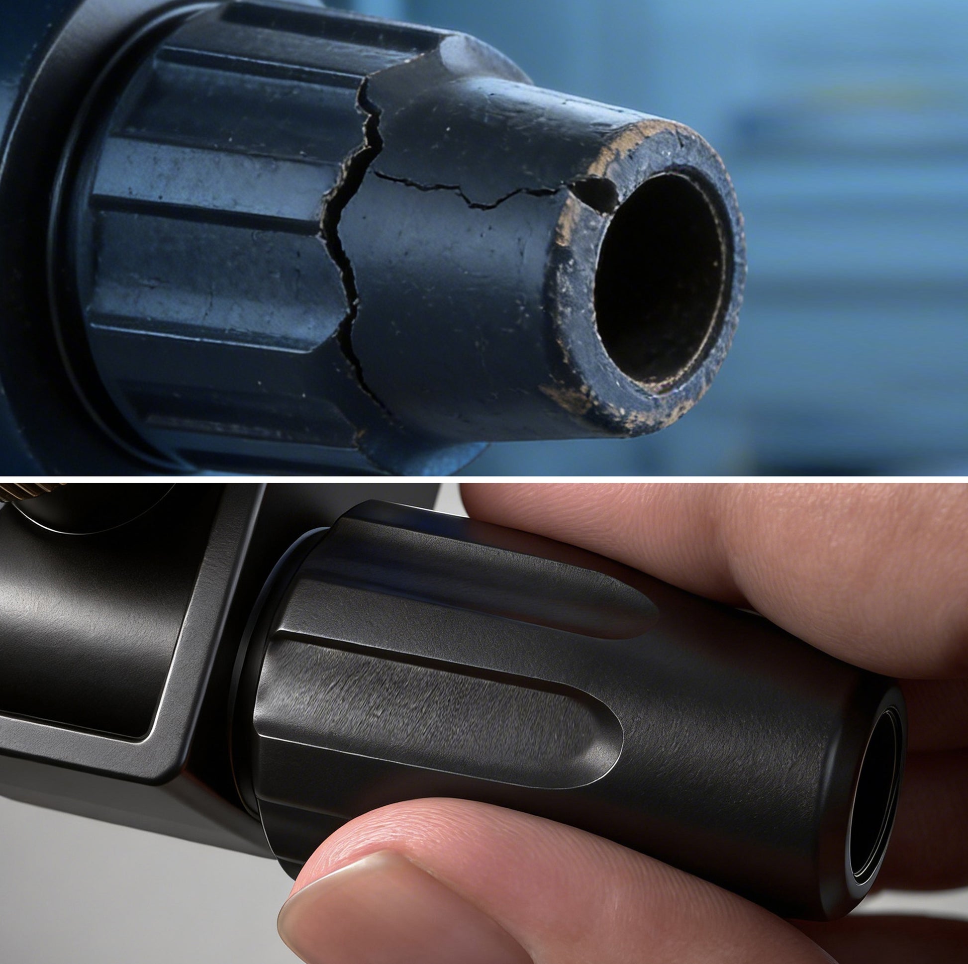 LE LEMATEC AS118-2C Professional Sandblaster Gun Accessory Kit with Ceramic Tip - Heavy-Duty Replacement Parts Set