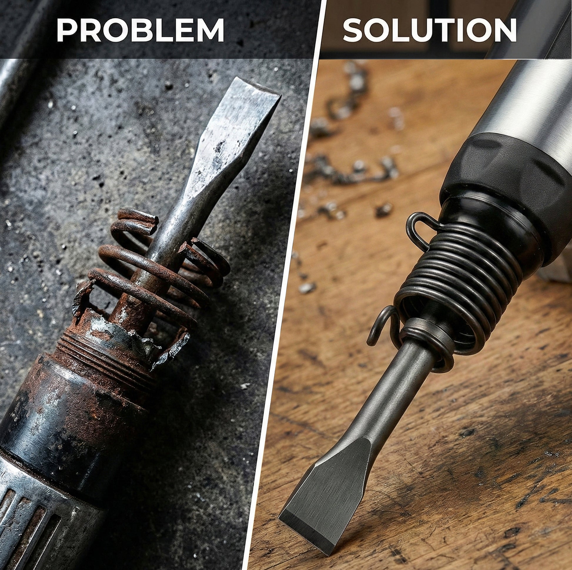 LE-120 Professional Air Hammer Accessory - Universal Fit Spring Retainer (LE-120) with easy-install design for efficient tool maintenance.