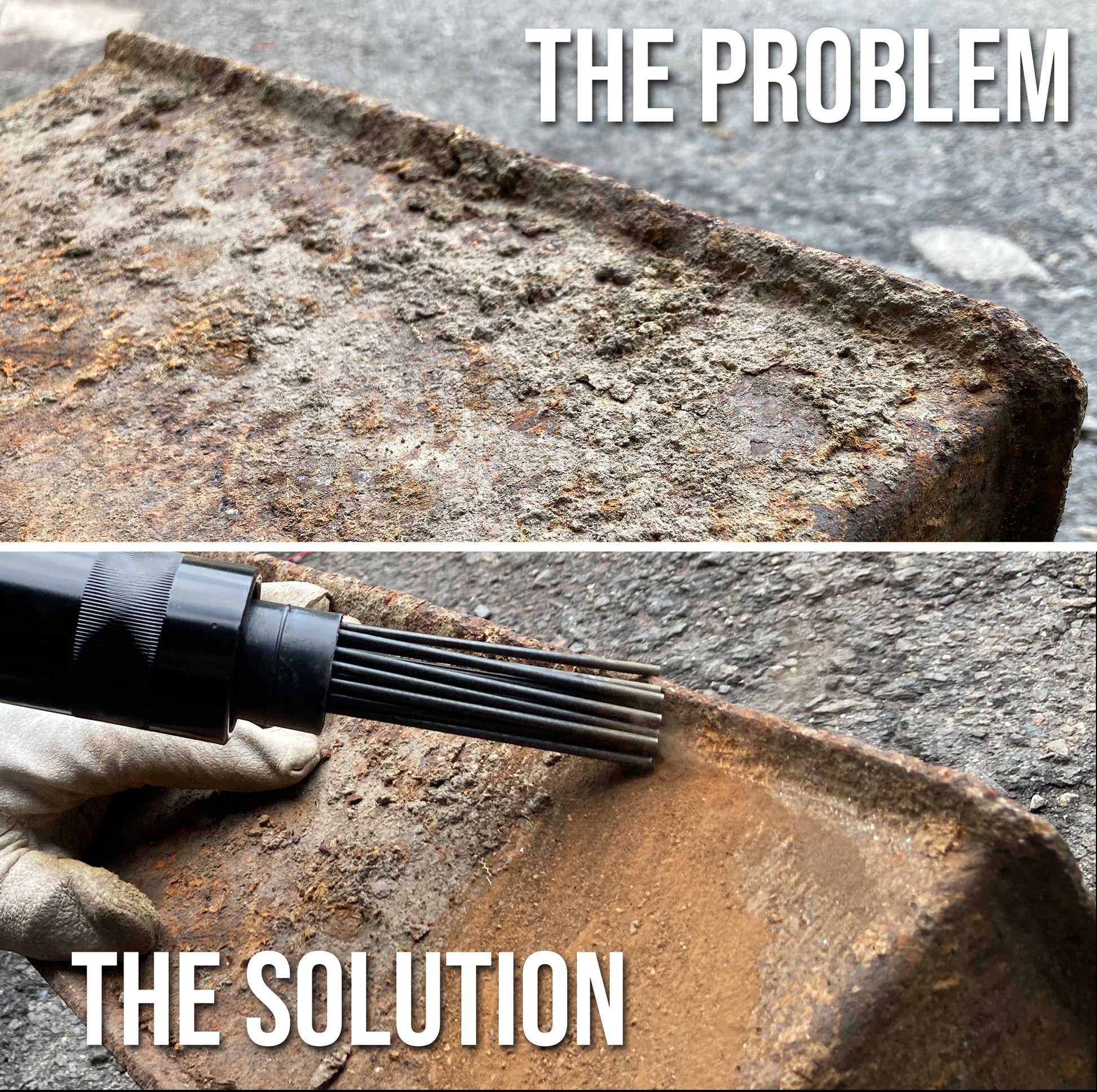 High-Performance Air Scaler Needle Set LE-B9707-1 - Precision-engineered Hardened Steel needles for consistent and aggressive cleaning.