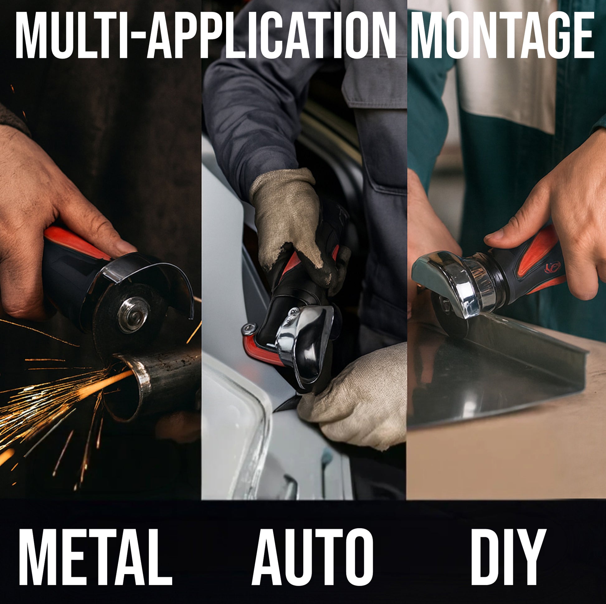 LE-G748 cut-off tool used for metal fabrication, auto body work, and DIY projects