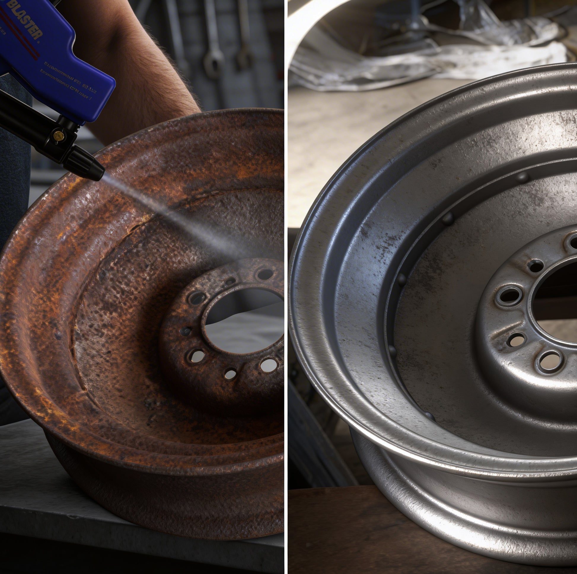 Professional Black Silicon Carbide Blasting Grain - 100 Grit High Purity Media for high-speed cleaning of aerospace and automotive parts.