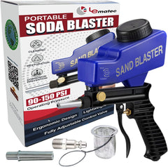 Soda Blaster, Oil Water Separator, Digital Air Regulator