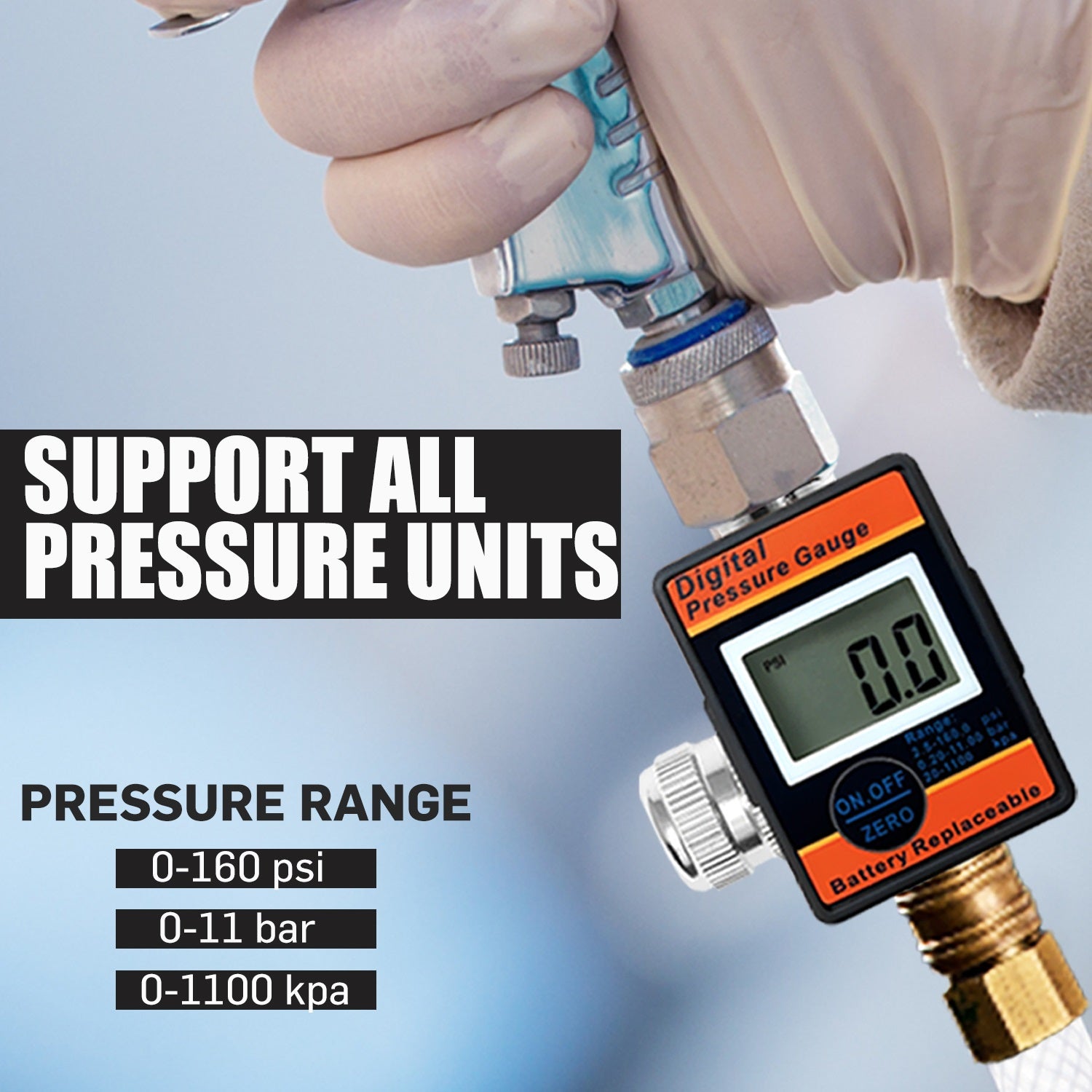 Reliable digital air pressure regulator