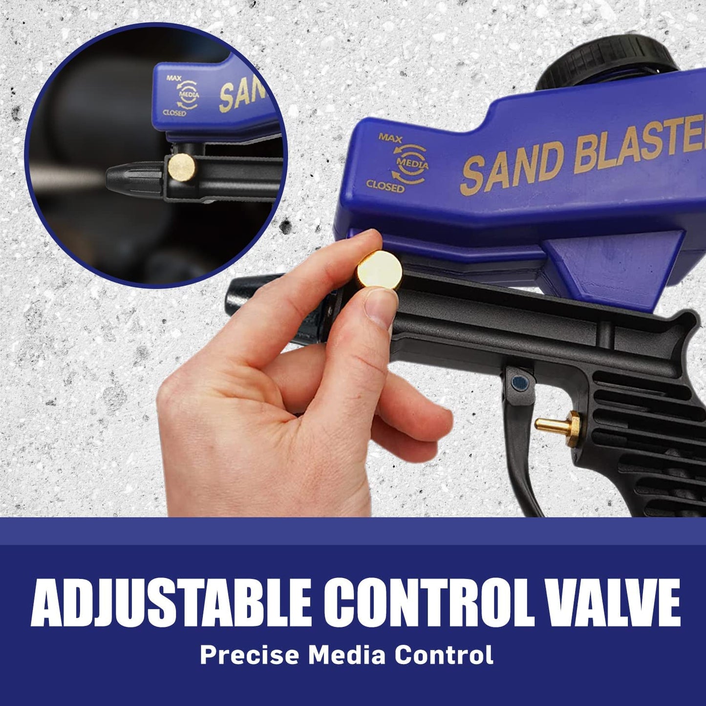 Sandblaster gun kit