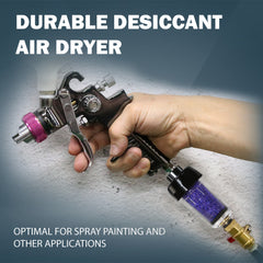 Air Compressor Dryer, Does Not Restrict Air Flow, Desiccant Filter ZN312E-3 3/8"